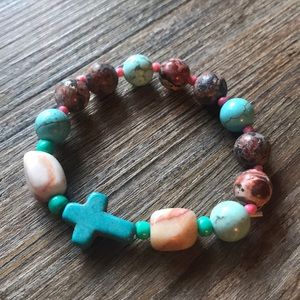 Handmade Cross Bracelet